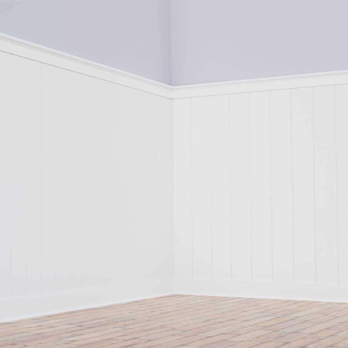 Deluxe Shiplap 96 PVC Wainscot Kit Ekena Millwork