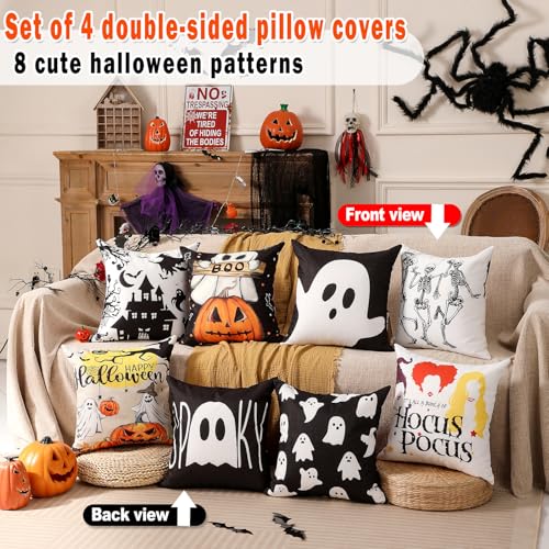 Double-Sided Print Christmas Pillow Covers 18