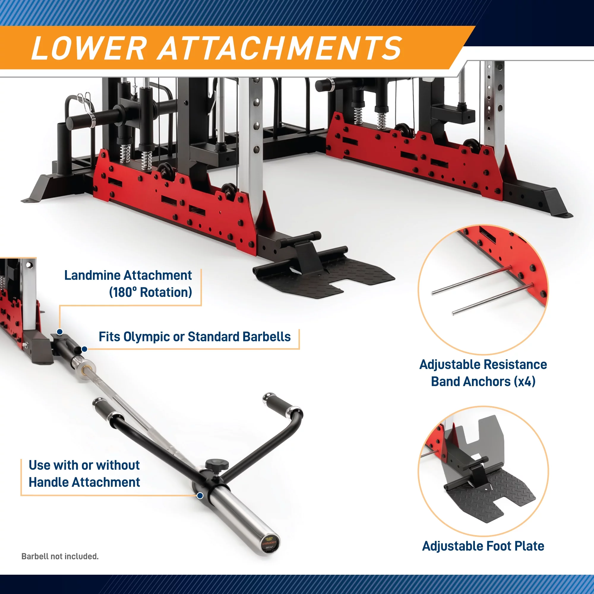 Marcy Pro Deluxe Smith Cage Home Gym System SM-7553