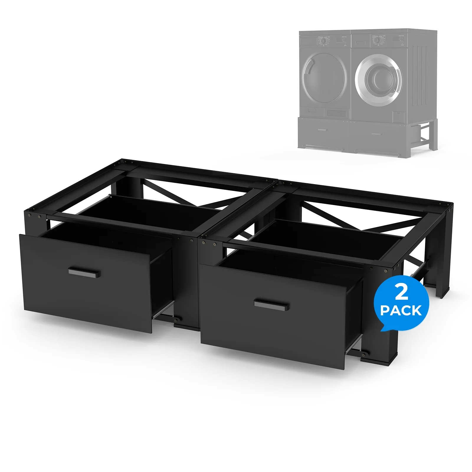 2 Pack Laundry Pedestals 28