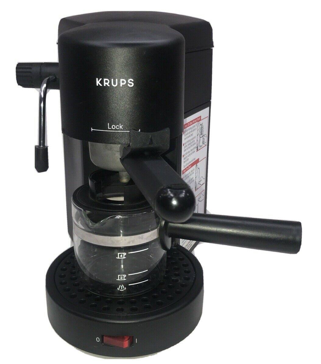 Krups Espresso Bravo Type 871 Home Espresso,Cappuccino, Latte Machine Black