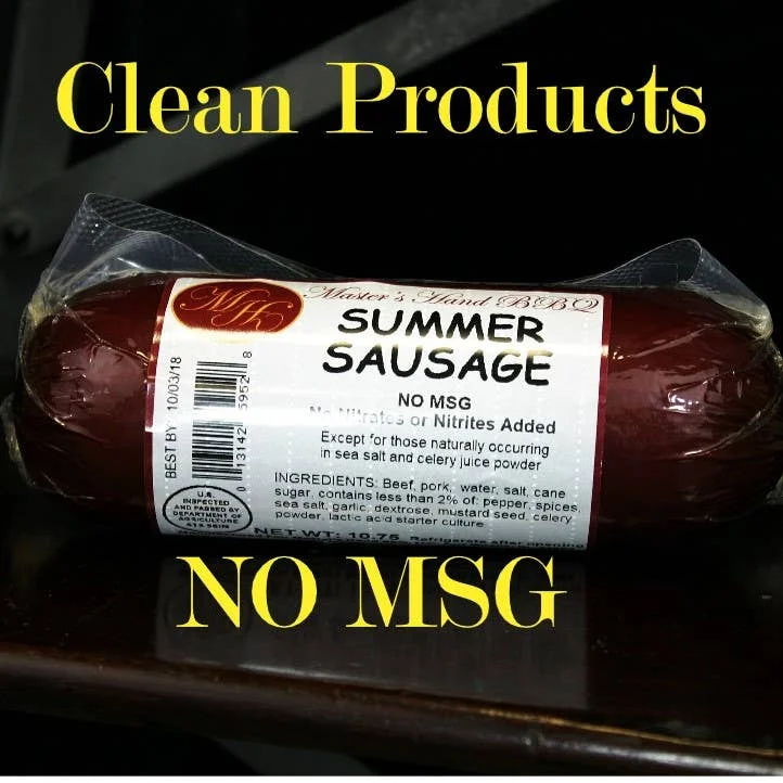 Beef Garlic Summer Sausage 10oz