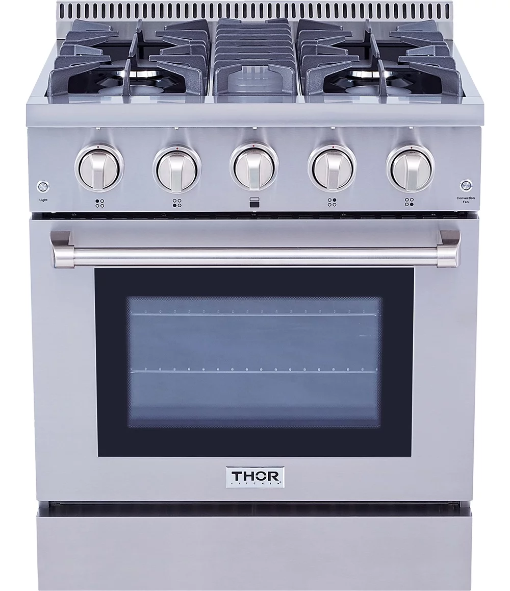 THOR 30-Inch Professional Gas Range - Stainless Steel (HRD3088U)