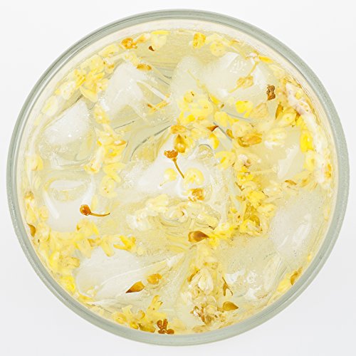 ELITEA 4oz Dried Osmanthus Flower Herb Loose Leaf Tea 100% Fragrant Natural Herbal Tea 115 g
