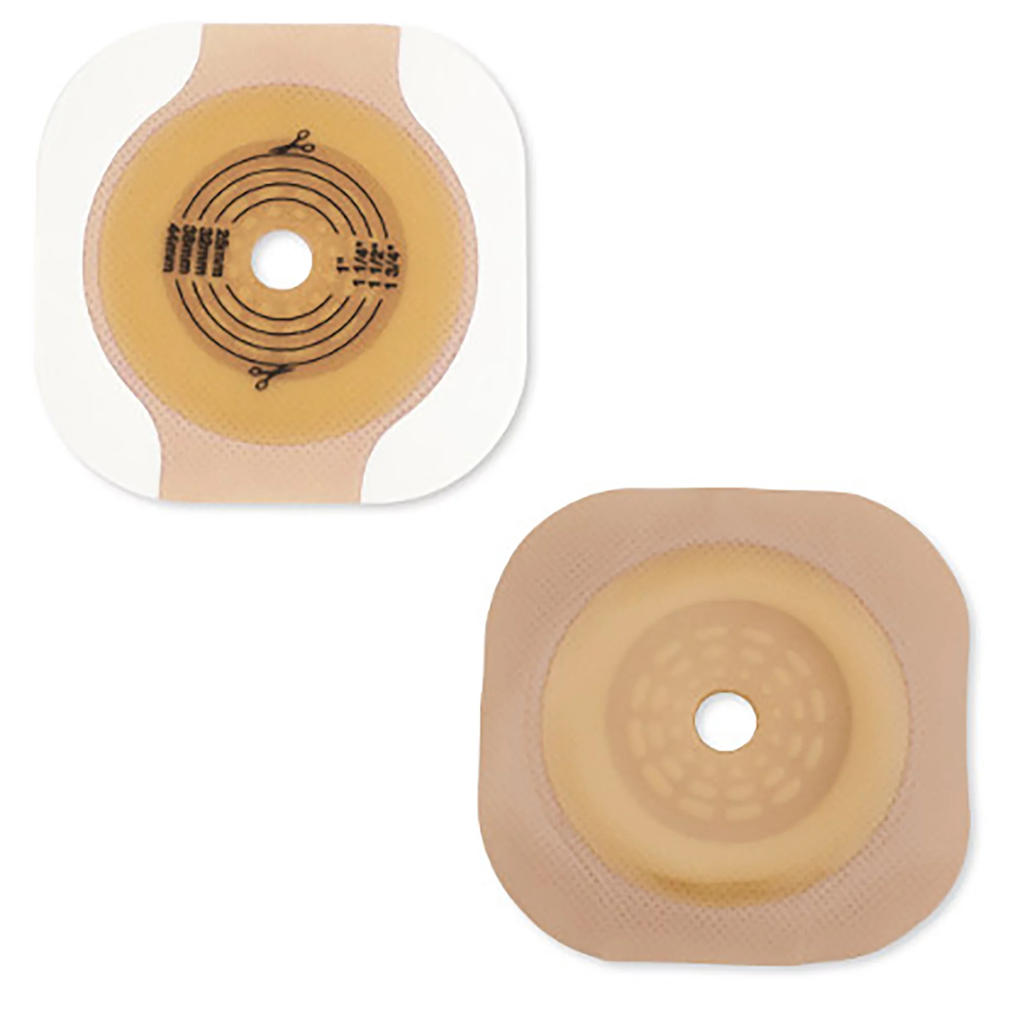 New Image CeraPlus Trim to Fit Ostomy Barrier Adhesive Tape Borders 70 mm Flange 5 per Box 11204