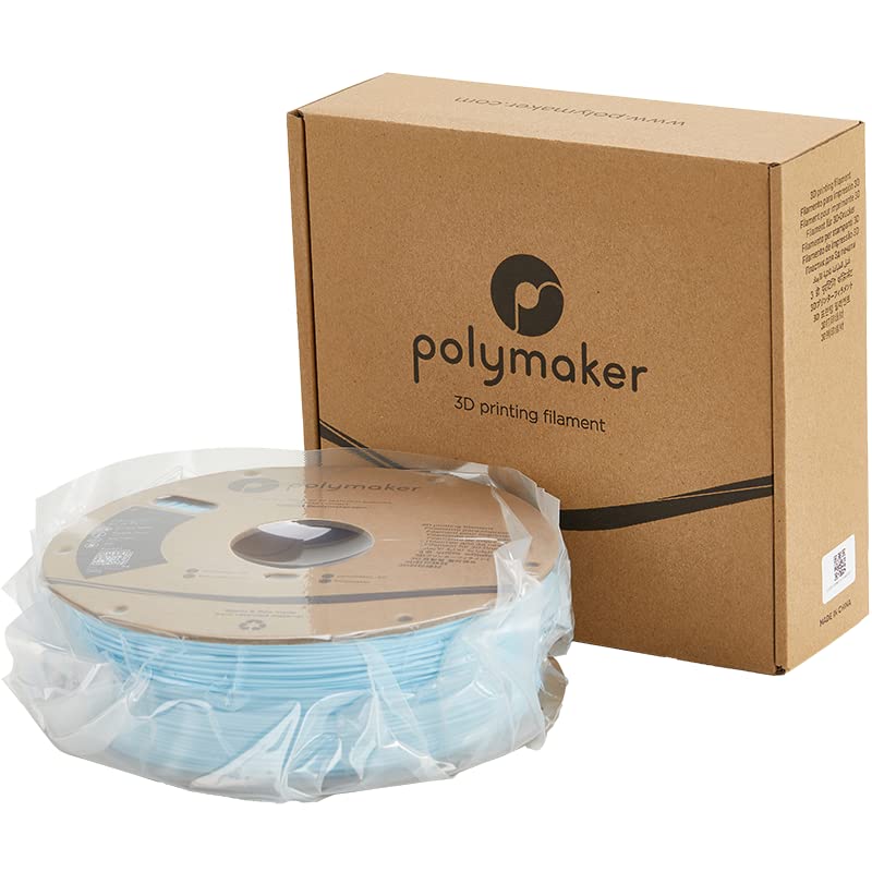 Polymaker PLA PRO Filament 1.75mm 1kg, Tough & High Rigidity White 3D Printing Filament, PolyLite PLA PRO 3D Printer Filament 1.75mm, Print with Most 3D Printers