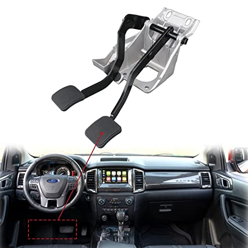 Brake or Clutch Pedal Pad (2 Pcs) Compatible with Ford Ranger Escape Explorer Mercury Replaces FOTZ-2457-A
