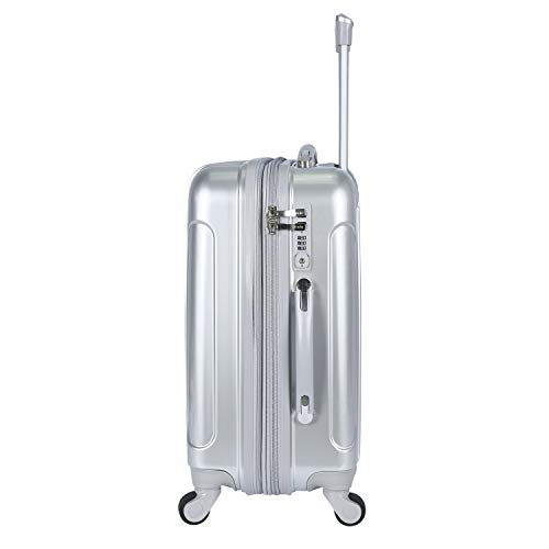 kensie Women's Alma Hardside Spinner Luggage, Expandable, Japanese Carmine Red, Carry-On 20-Inch