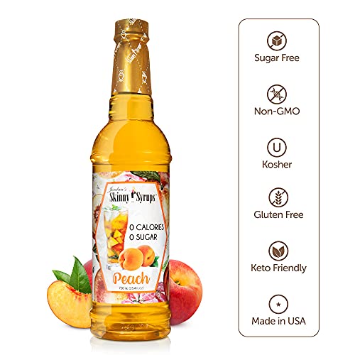 Peach-Jordan's Skinny Gourmet Syrups Sugar Free