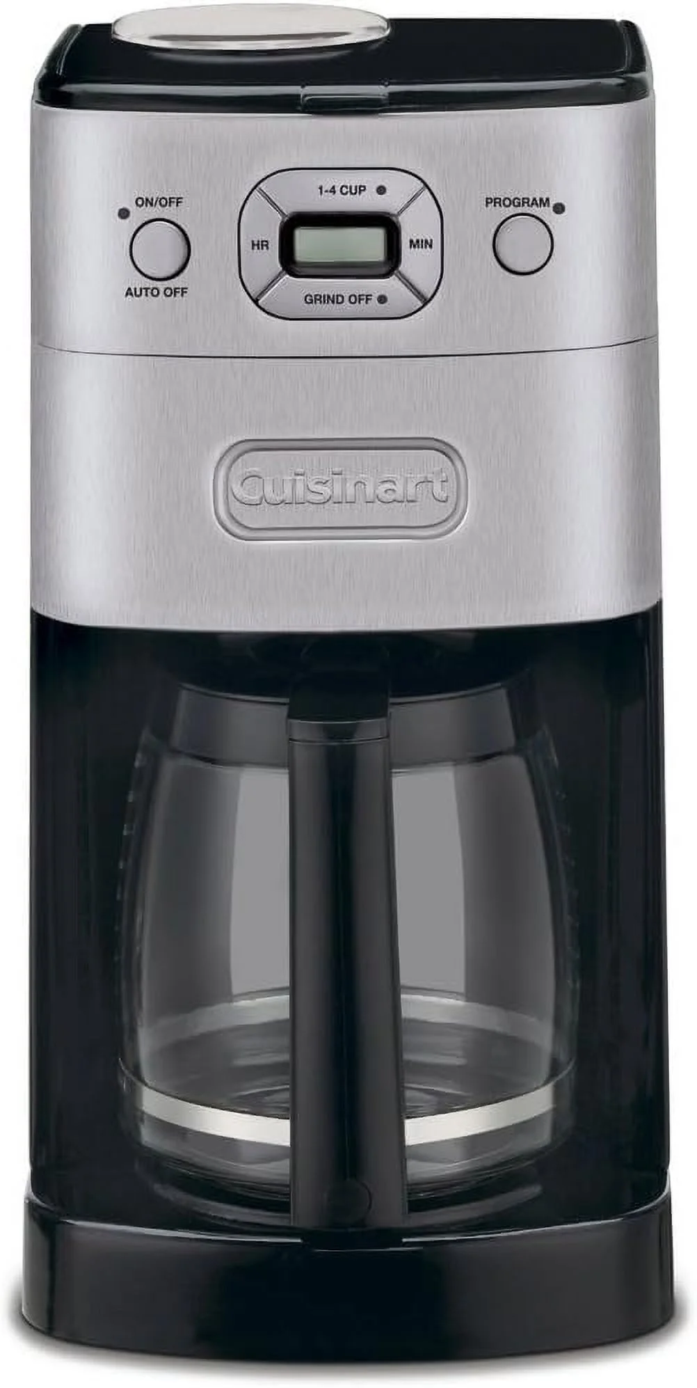 Open Box Cuisinart DGB-625 Grind & Brew 12-Cup Automatic Coffee Maker - Black/Silver