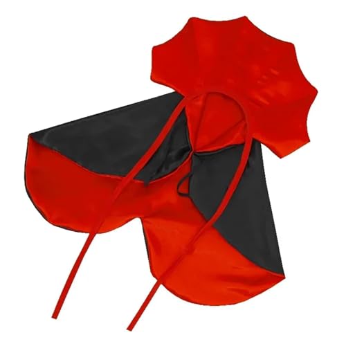 8 Pcs Halloween Pet Vampire Cloak Costumes Cosplay Attire for Dog Cat Kitten Puppy Pet Clothes(Orange)