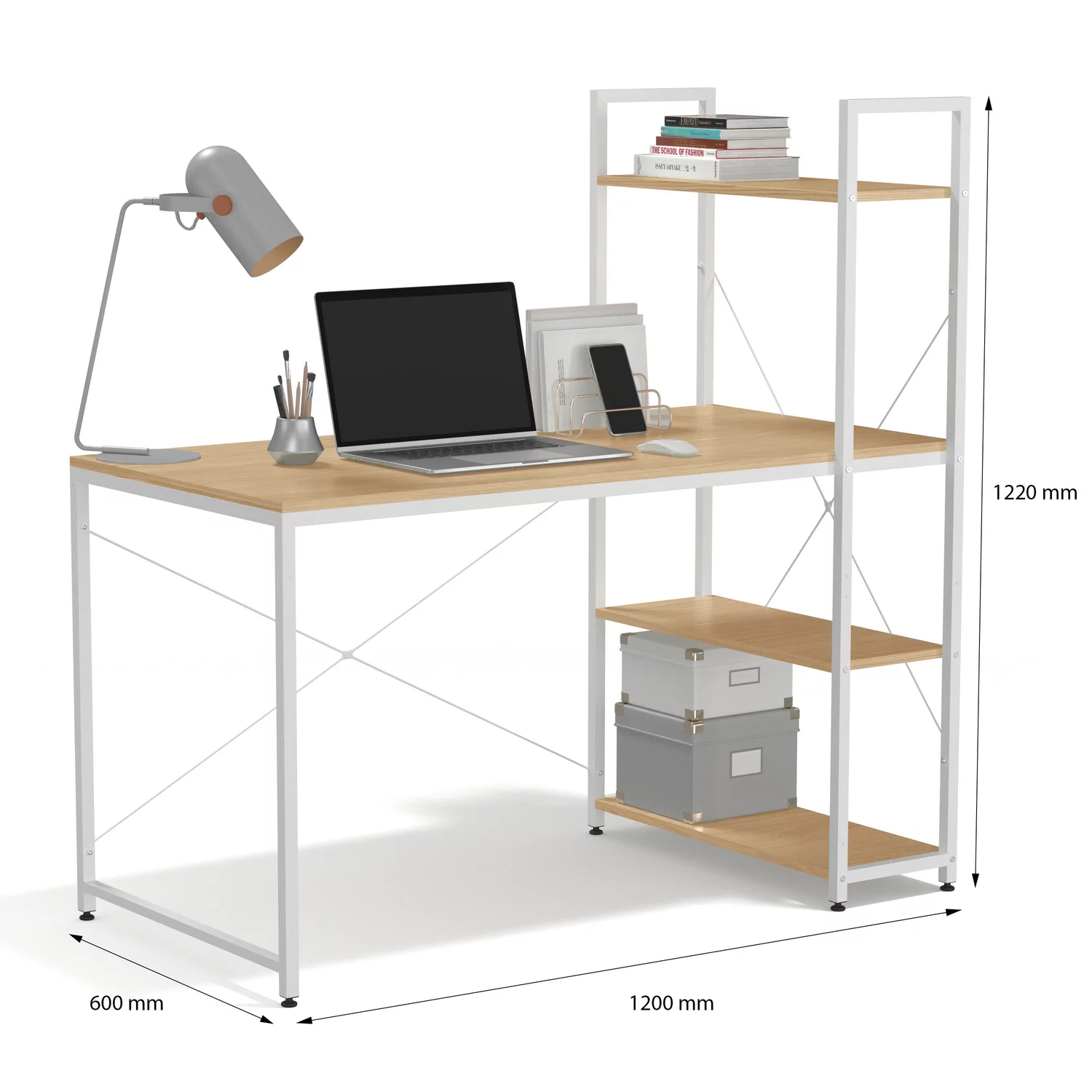 Glenwillow Home Ames Reversible Gaming Desk