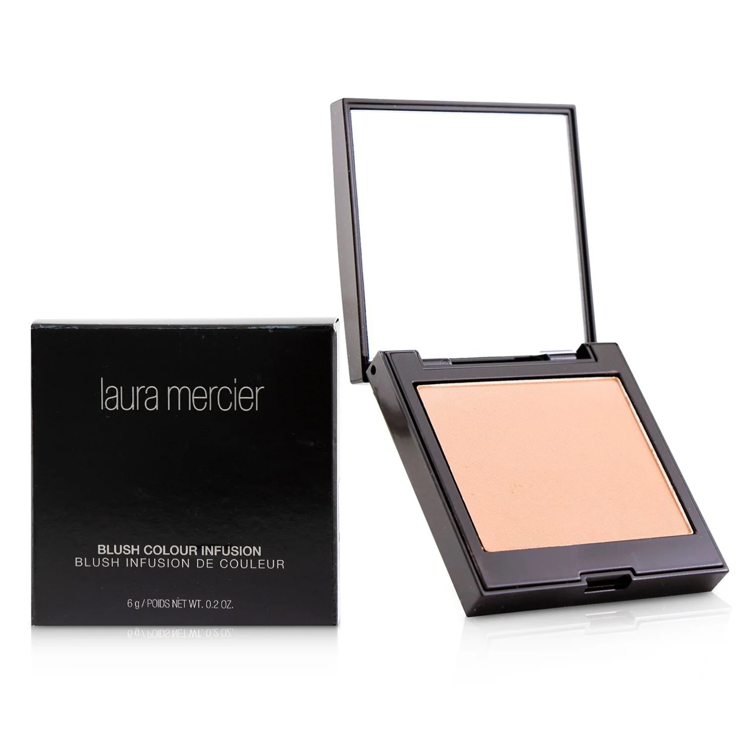 Laura Mercier Blush Colour Infusion - # Strawberry (Matte Bright Pink) (Unboxed)  6g/0.02oz