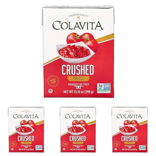 Colavita Recart Tomatoes - Crushed, 13.76 Ounce (Pack of 16)