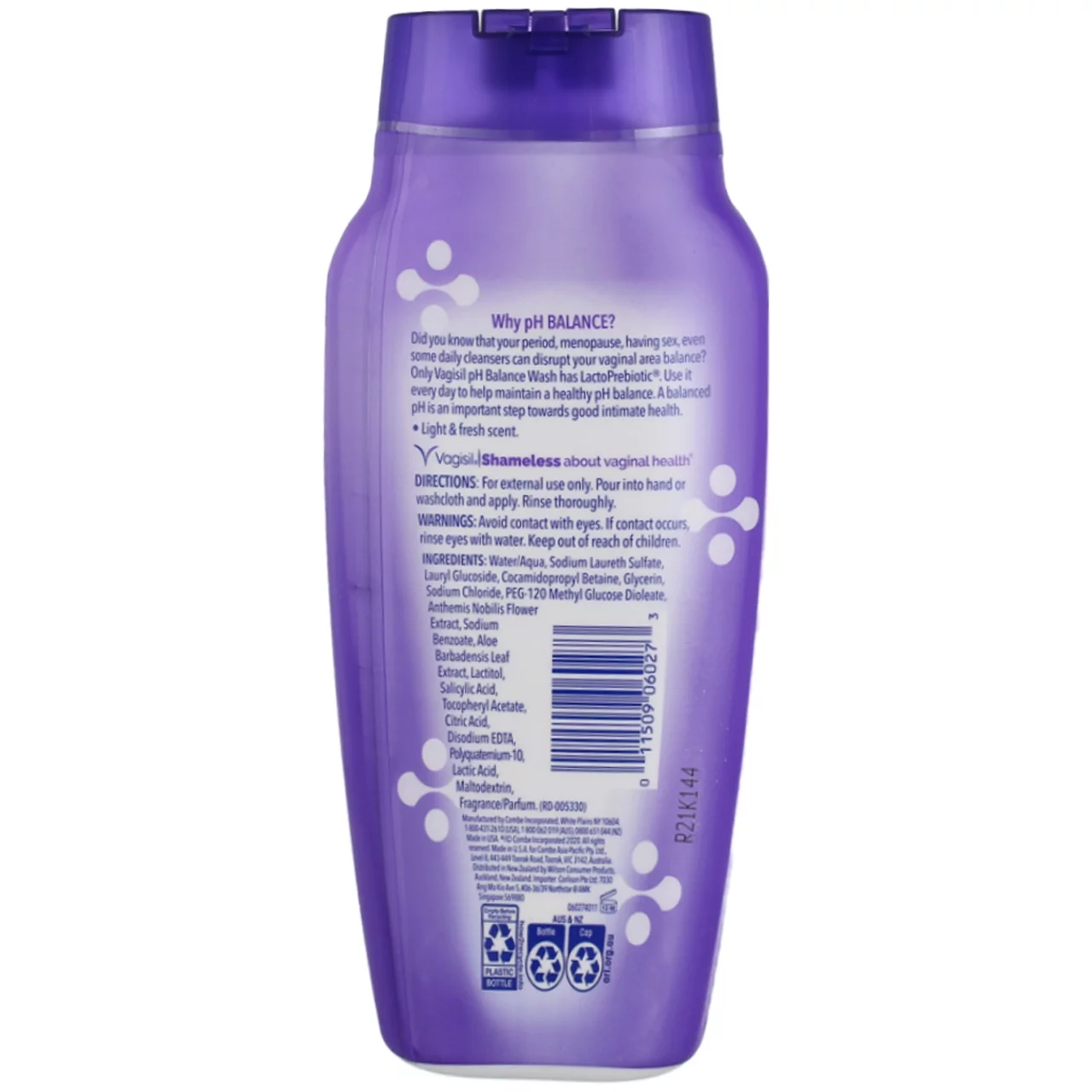 Vagisil Feminine Wash With Ph Balance - 12 Oz, 6 Pack