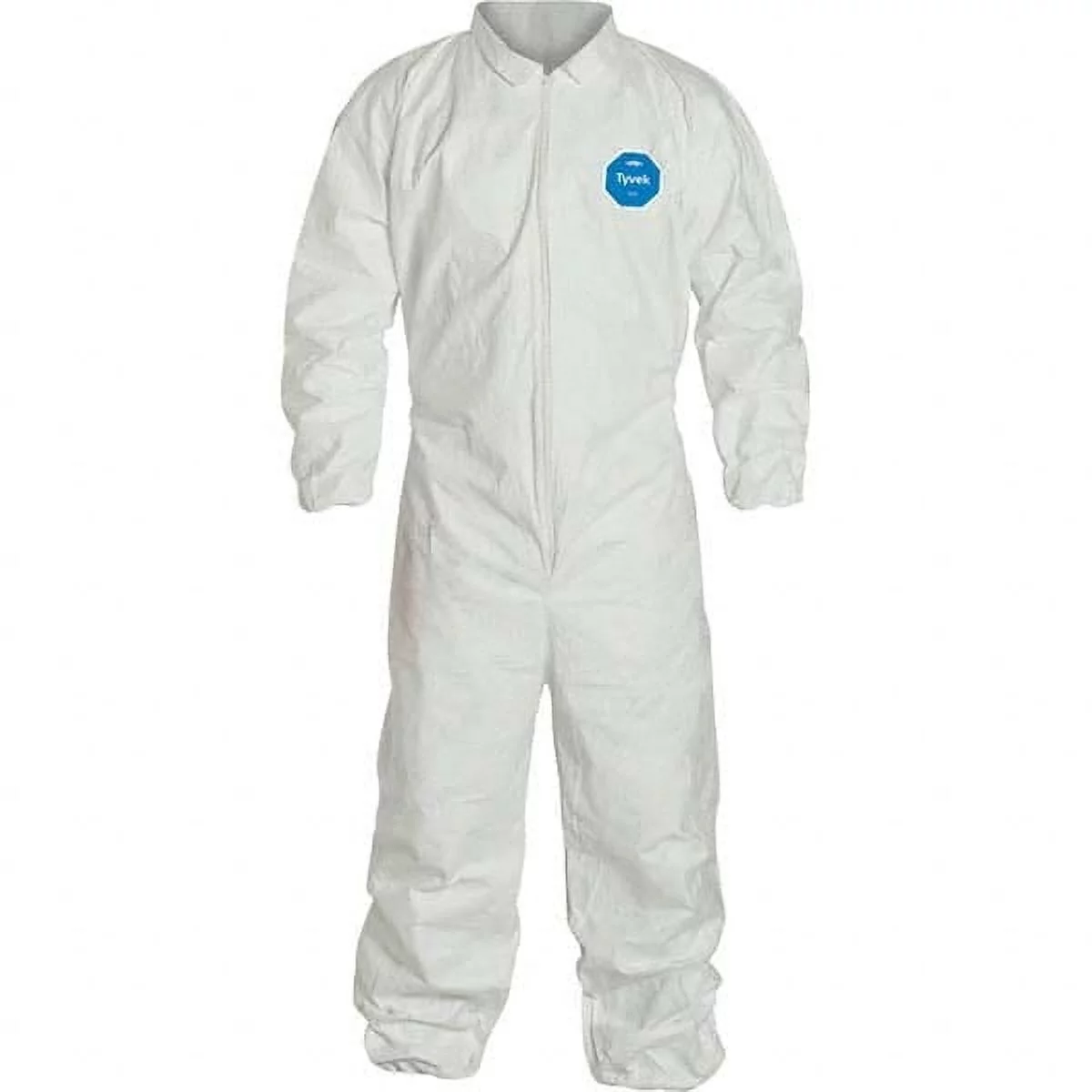 DuPont Tyvek Coveralls with Elastic Wrists and Ankles, White, Medium - 25 CA (251-TY125SWHMD0025VP)