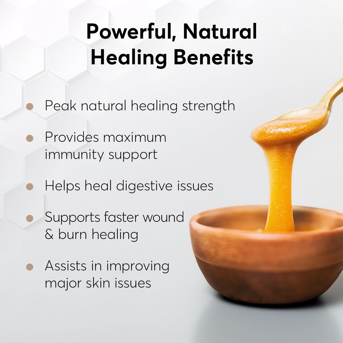 PRI Manuka Honey MGO 1000+, 1.1LB High Strength - Raw Manuka Honey (500g Jar)