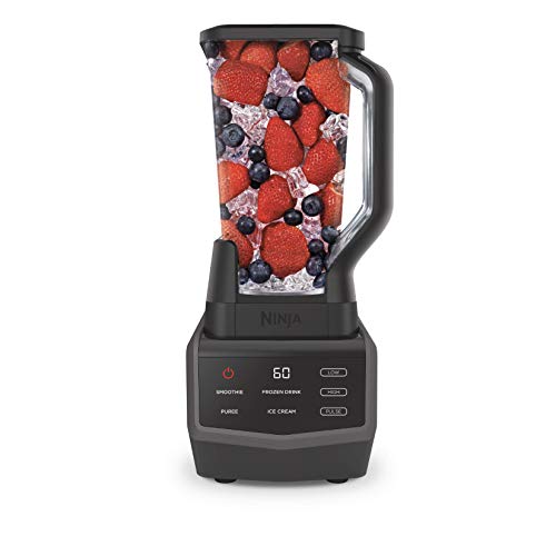 Ninja Smart Screen Blender with 1000-Watt Base, 4-Auto-iQ Programs, Touchscreen Display, Total Crushing Pitcher, (CT650), Black