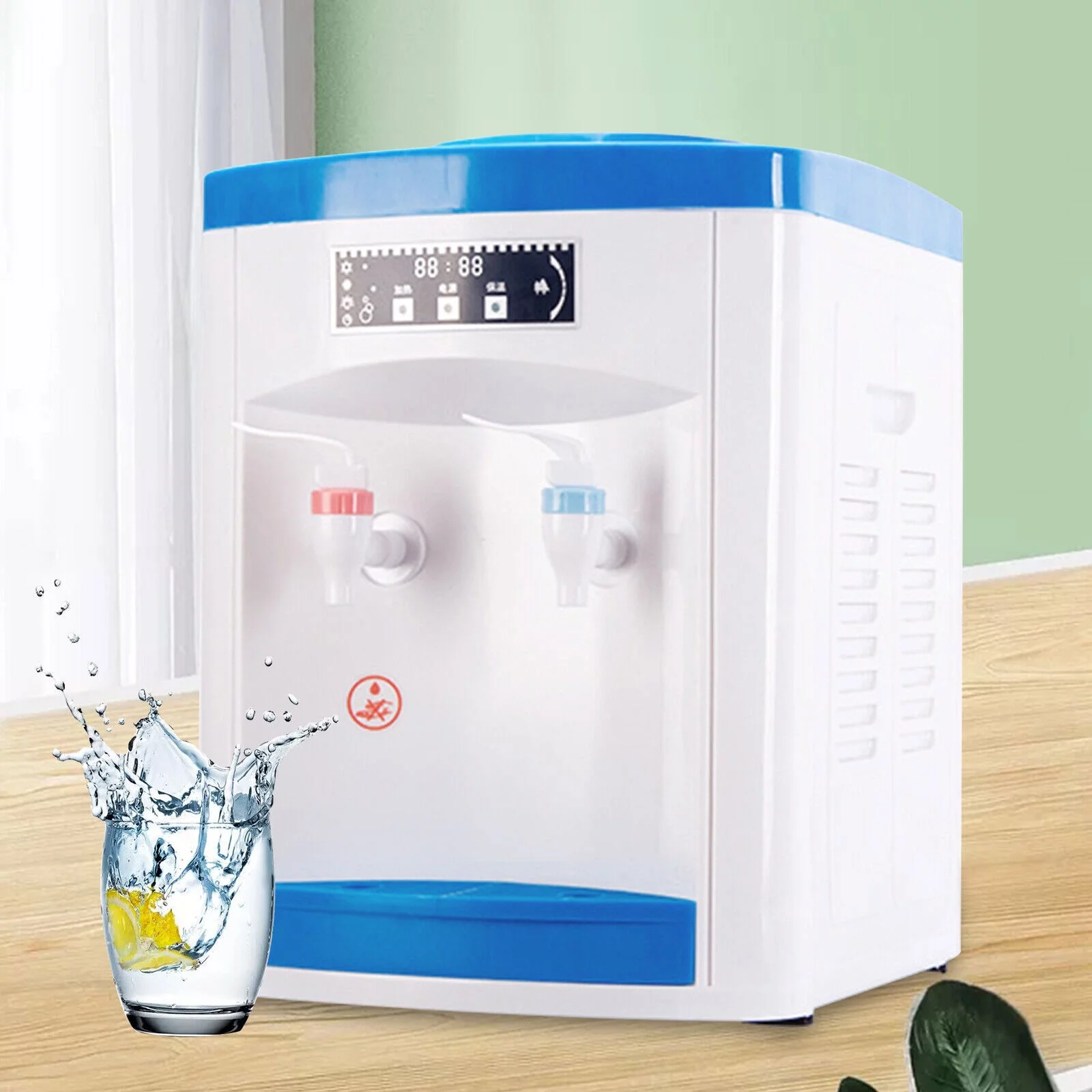 550W Loading Small Water Cooler Dispenser 5 Gallon Cold and Hot Water Dispenser Top