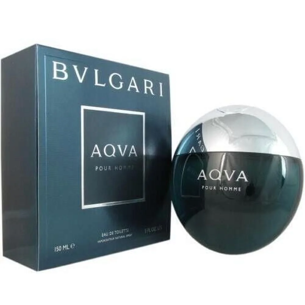 Bvlgari Aqva Pour Homme 5.0 5 oz 150 ml Eau De Toilette Spray Men
