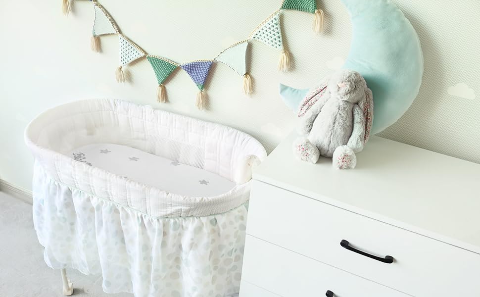 Bassinet Mattress Pad (13