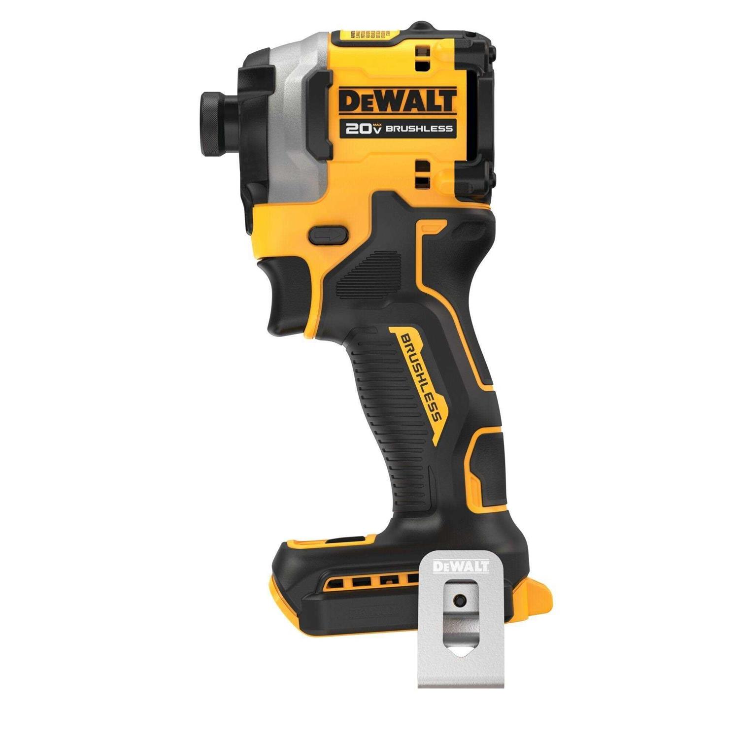 Dewalt DCF850B Atomic 20V MAX 1/4 in Brushless Cordless 3-Speed Impact Driver
