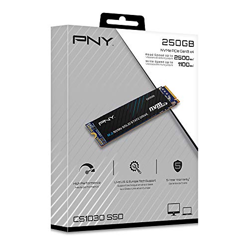 PNY CS1030 1TB M.2 NVMe PCIe Gen3 x4 Internal Solid State Drive (SSD) - M280CS1030-1TB-RB
