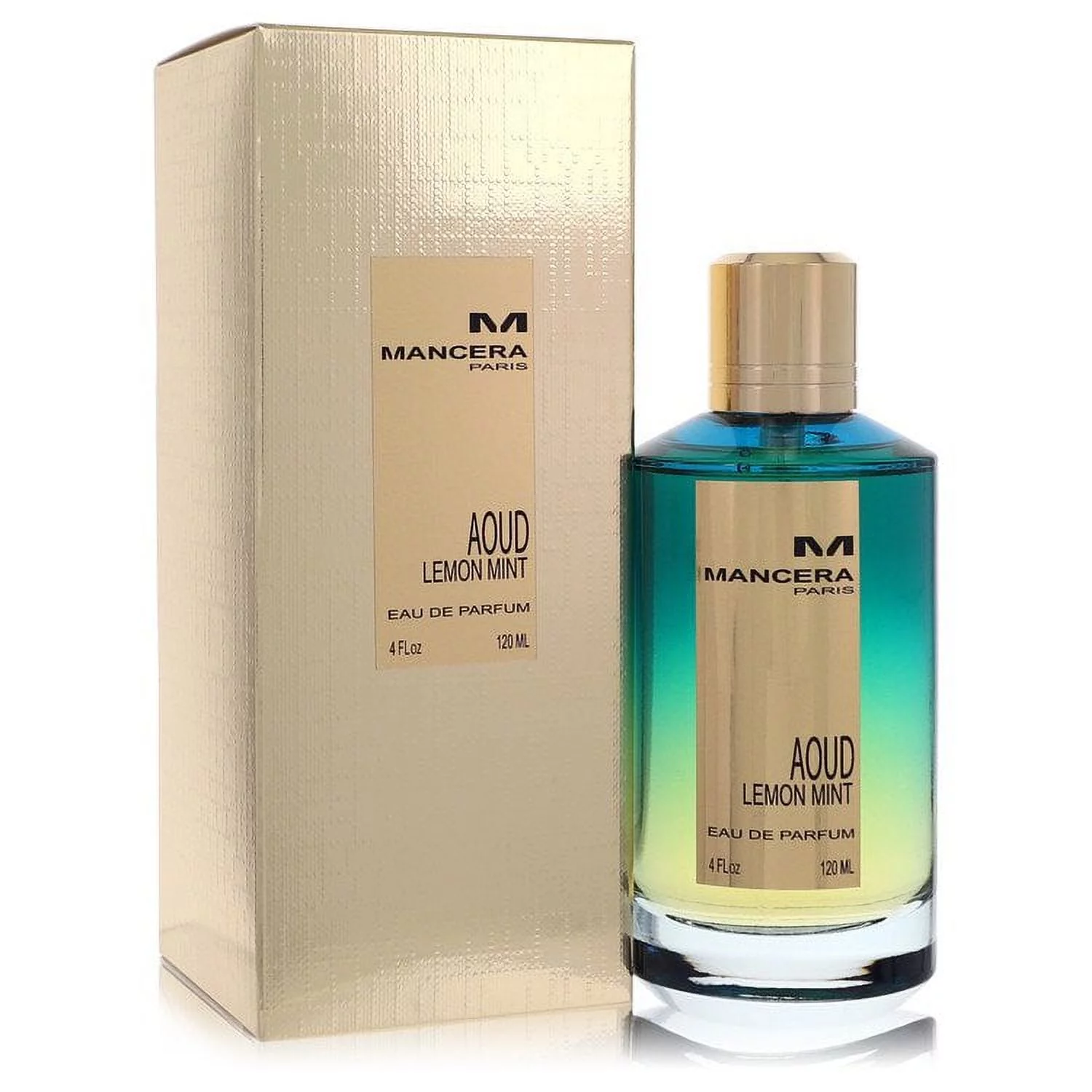 Mancera Aoud Lemon Mint by Mancera Eau De Parfum Spray (Unisex) 4 oz for Female