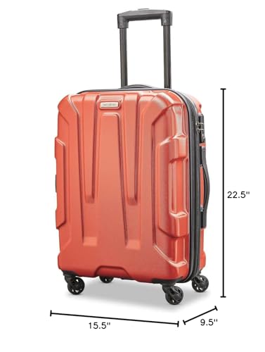 Samsonite Centric Hardside Expandable Luggage with Spinner Wheels, Blue Slate, Carry-On 20-Inch