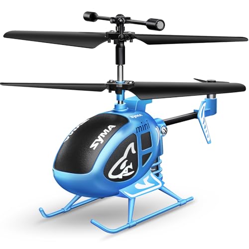 SYMA S100 Mini RC Helicopter with Gyro Stabilizer, Altitude Hold, 3.5 Channel, 5-7 Min Flight Time, Remote Control Helicopter Toy for Boys and Girls