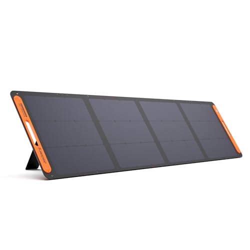 Jackery SolarSaga 200W Portable Solar Panel, IP68 with Sunlight Angle Indicator, Compatible with Jackery 1500 Pro/2000Pro/2000 Plus/3000Pro Solar Generator, for Rooftops Outdoor Camping and RVs