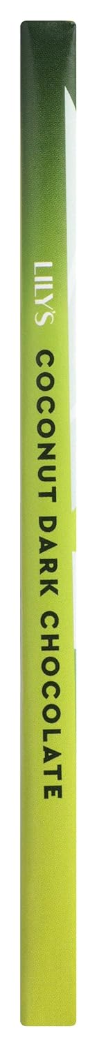 Lily's Sweets, Coconut Dark Chocolate Bar, 3 Ounce