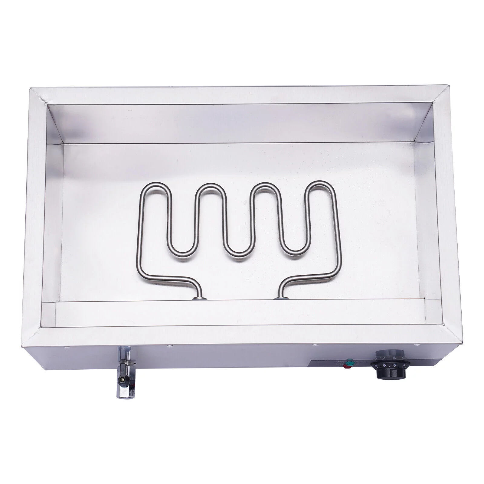 OUKANING 3-Pan Commercial Electric Food Warmer Buffet Food Warmer Stainless Steel with Lids 600W