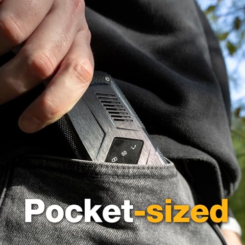 AGM M10 Rugged Basic Flip Phone, 4G Feature Cell Phone, Simple Mobile Phones, Waterproof & Drop-Proof, Pocket-Sized, SOS Button, Speed Dial, 98dB Speaker, Large Fonts & Big Buttons, for T-Mobile ONLY