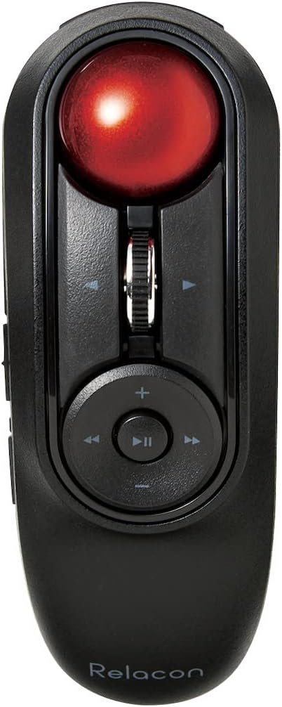 ELECOM Handheld Bluetooth Thumb-operated Trackball Mouse, 10-Button Function with Smooth Tracking, Precision Optical Gaming Sensor, Left / Right Handed (M-RT1BRXBK)