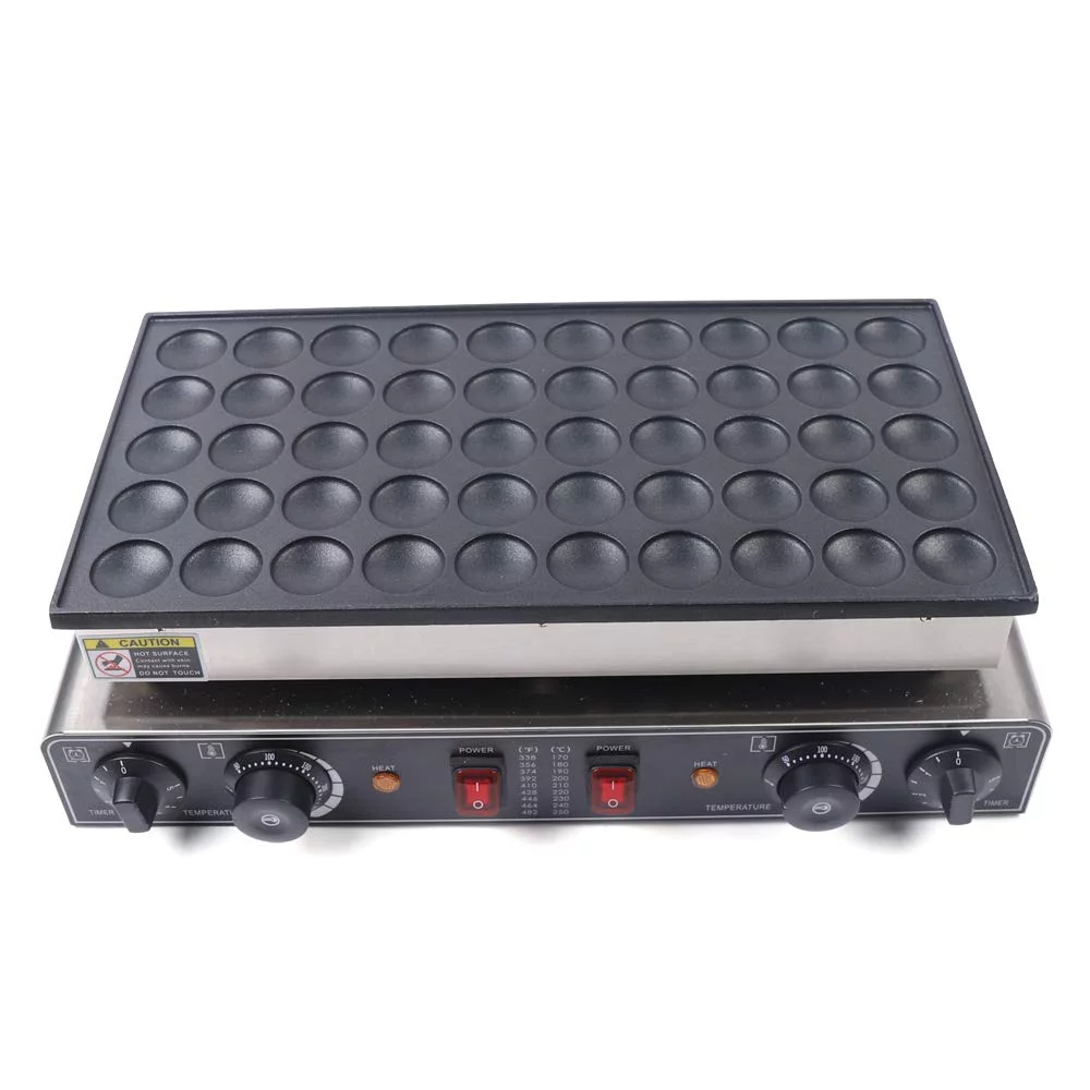 Electric Waffle Maker Machine Nonstick Mini Pie and Quiche Maker Pancake Baker Maker Iron Machine (50pcs)