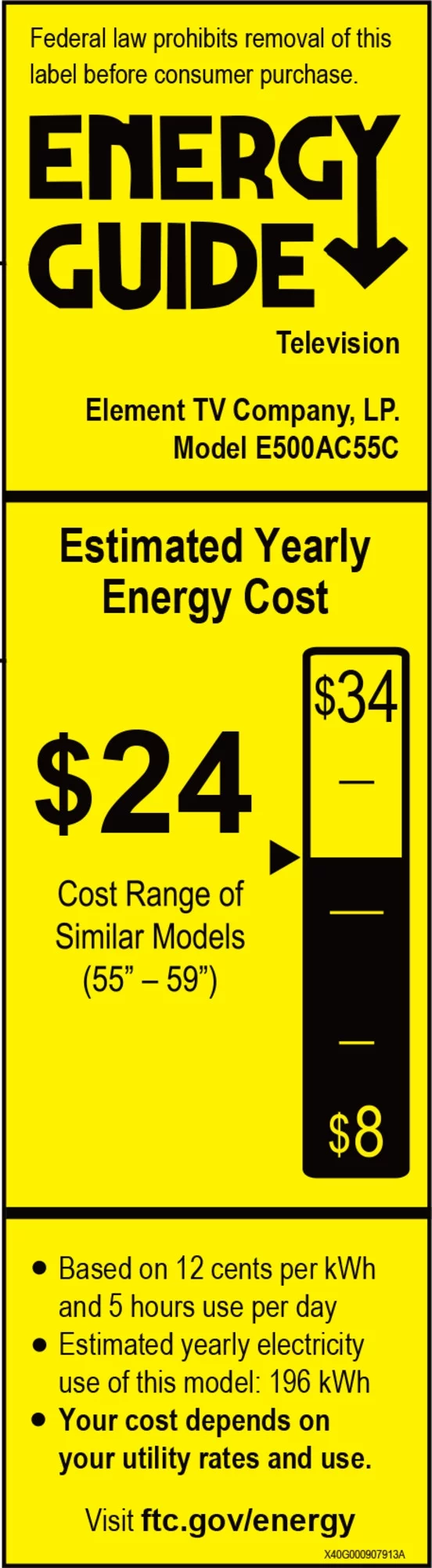 Element Electronics 55
