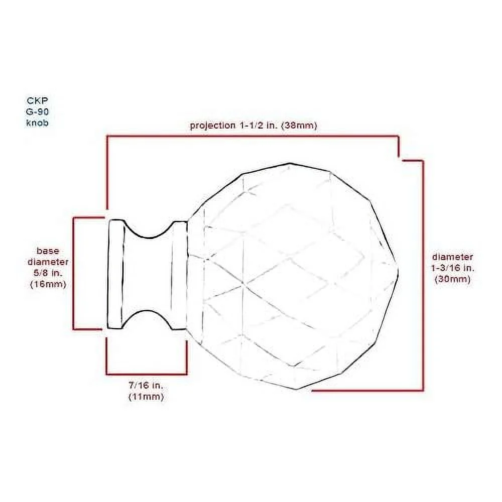Brand Elegance Glass Collection Clear Glass With Brushed Base
