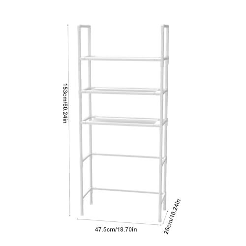Tools and Clearance Deals, Bathroom Shelves 3 Layer, Space Saving Toilet Shelf, Storage Rack Above Toilet, Stainless Steel 3-Layer Bathroom Storage Rack, Bathroom Storage for Toiletries