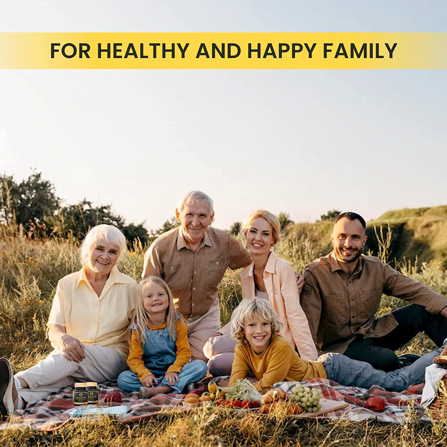 Moxxor Omega 3 Green Lipped Mussel from New Zealand (3 Bottle x 60 Capsules Per Bottle)