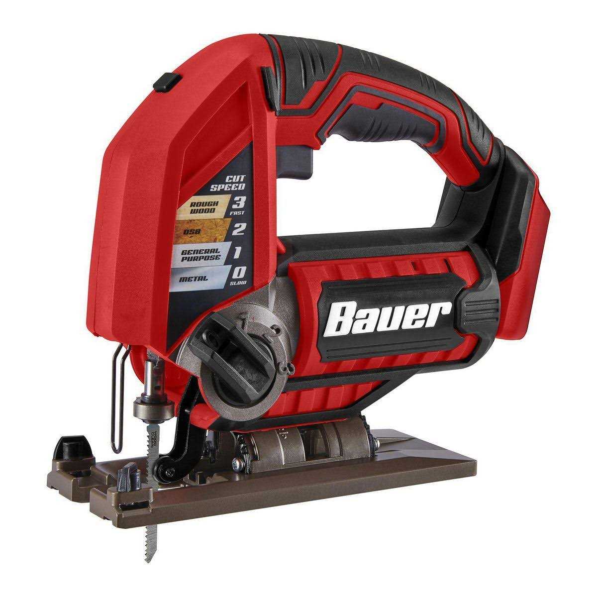 Bauer 20V Cordless Variable Speed Jig Saw - Shop Hardware Tools Online Store