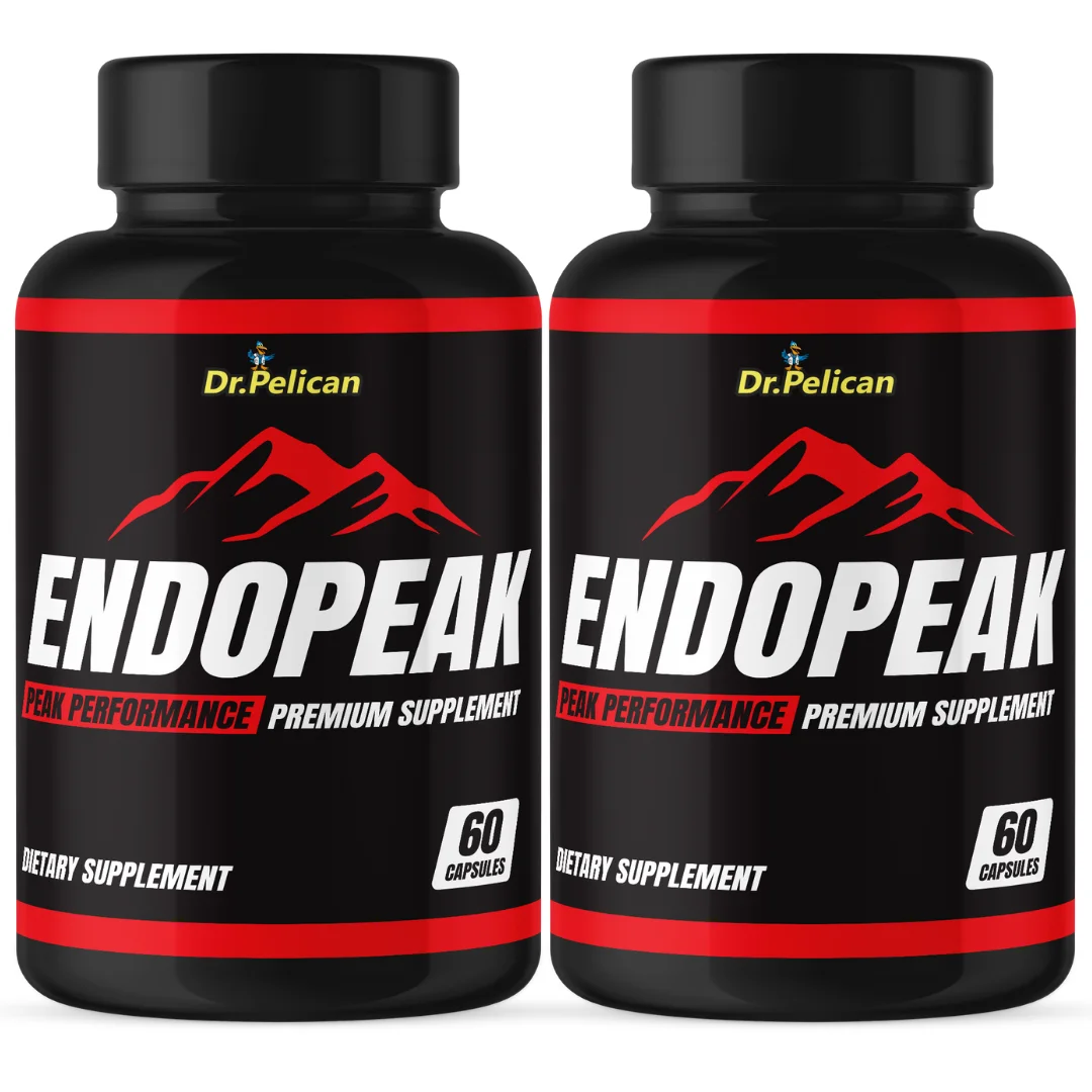 Endopeak- Bodybuilding & Weight Support- 2 Bottles- 120 Capsules- Dr. Pelican
