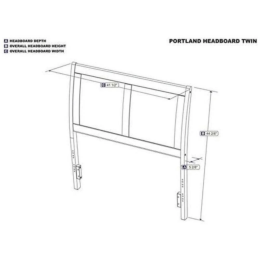 Sleigh Headboard In Walnut