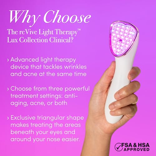 reVive Light Therapy Lux Collection Clinical Acne and Anti-Aging Device