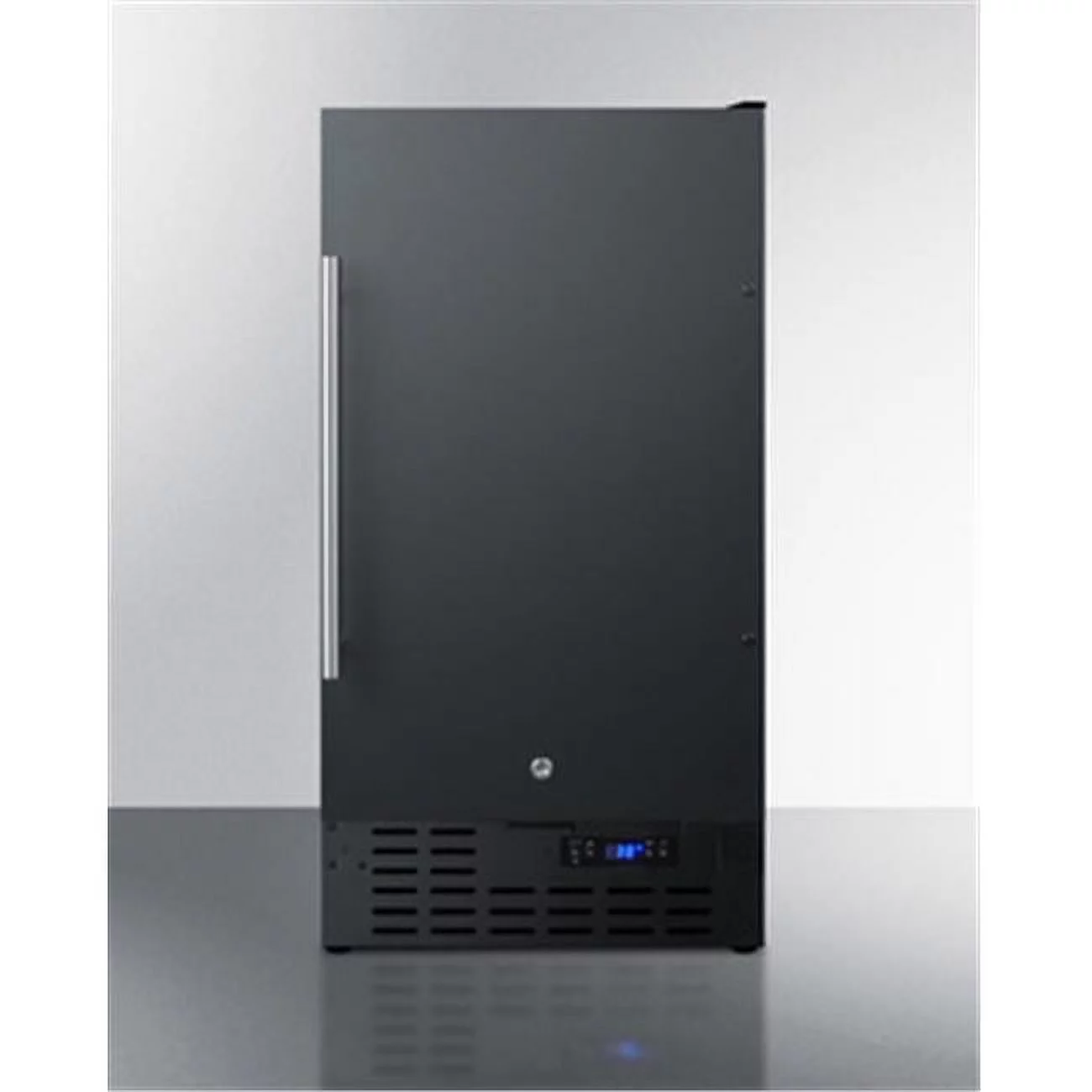 Summit Appliance  18 in. Freestanding or Built in Counter Depth Compact Refrigerator, Black