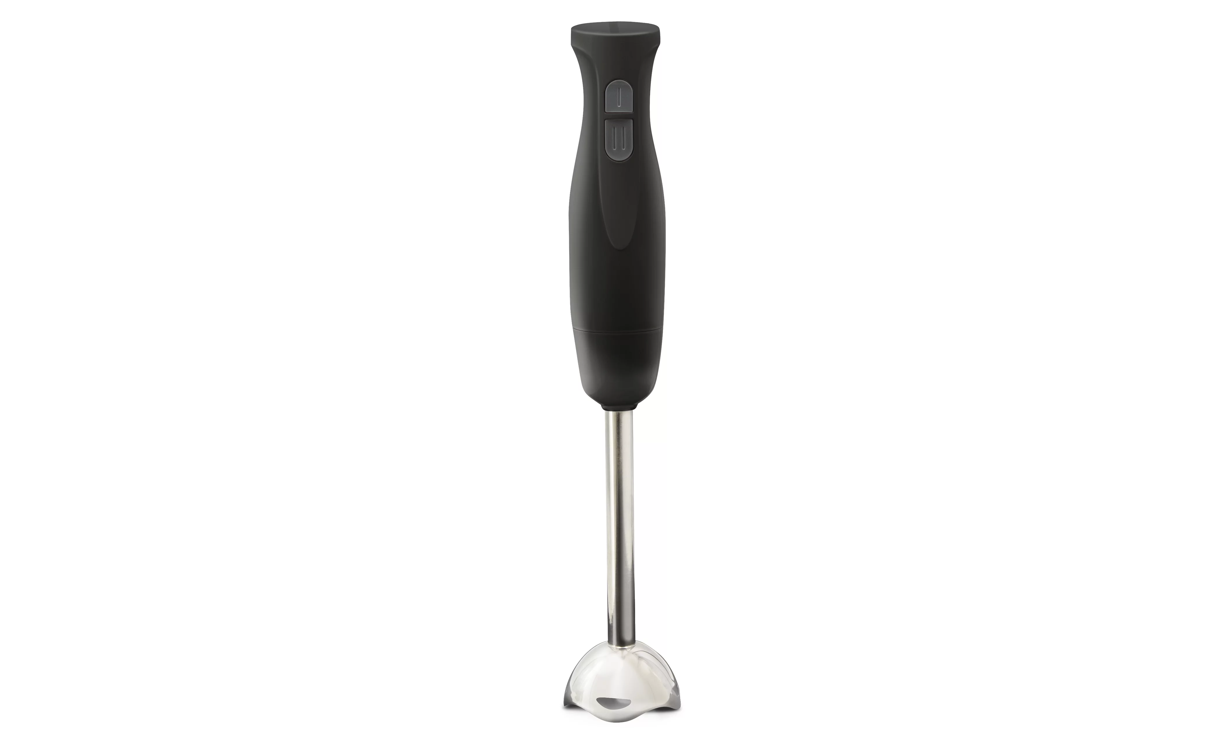 Eternal Kitchen Ideas Immersion Hand Blender with Whisk Attachment, Measuring Cup & Chopper | Heavy Duty, Black
