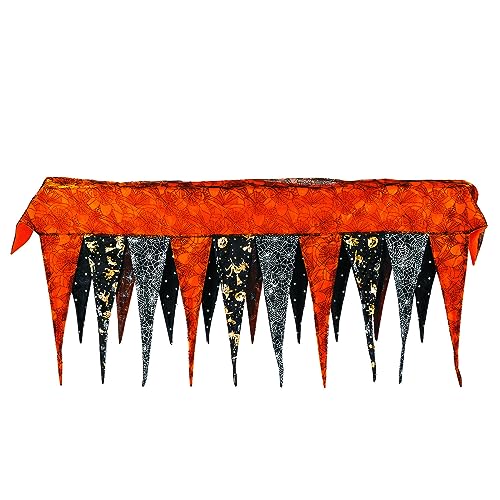 Fun Express Halloween Fireplace Mantel Scarf (over 6 feet long) Halloween Home Decor