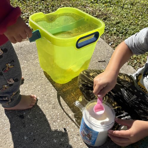 Instant Snow Powder – 1 lb Jar – Fun Sensory Faux Snow Play, Feels Like Real Snow, Cool & Damp (Buy 2 for 16 Gallons of Snow!)