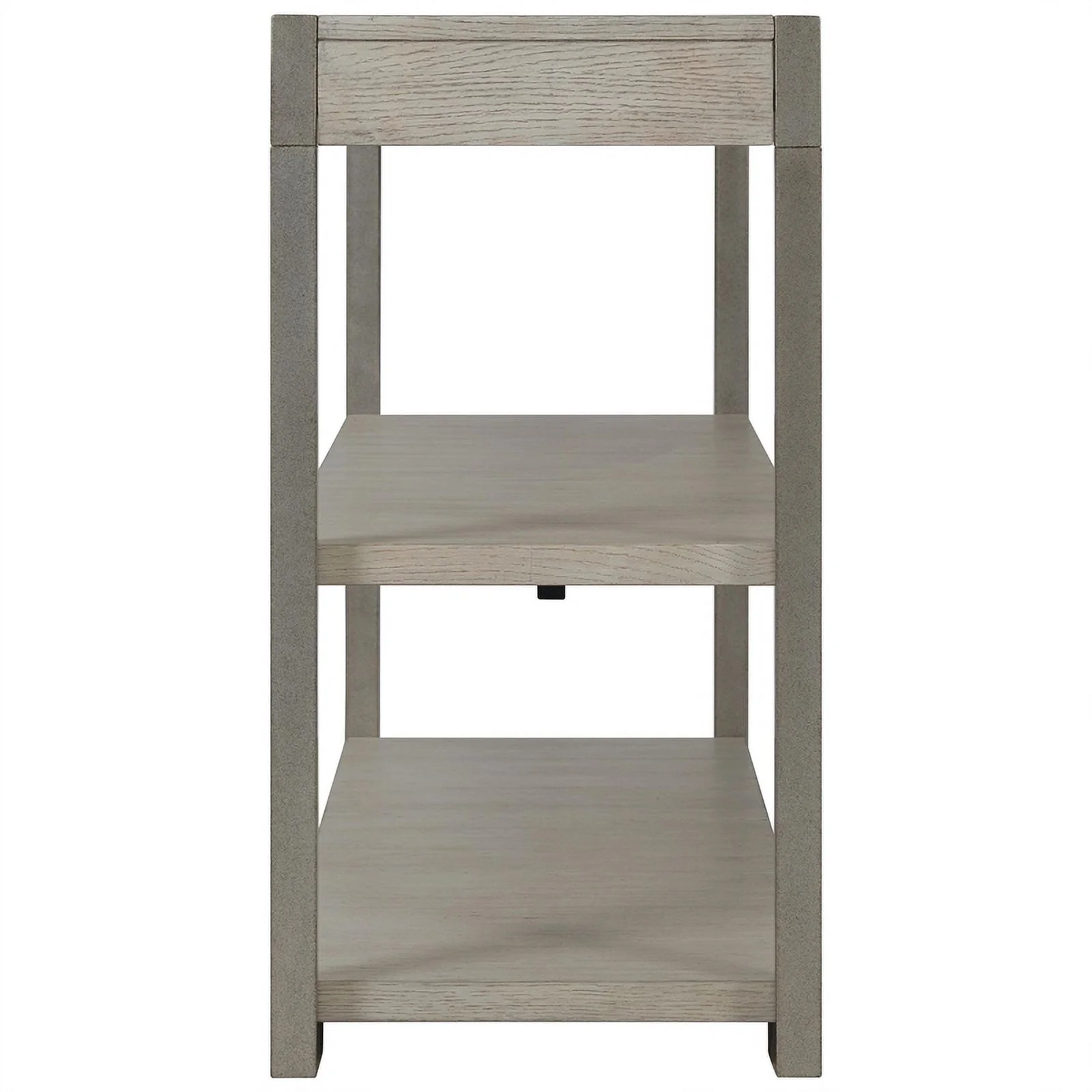 Riverside Furniture Venus Wood Rectangular Console Table in Off White