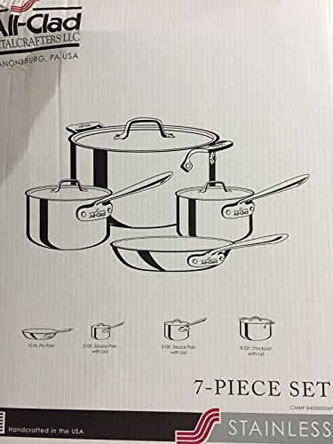 All-Clad 7 Piece Tri - Ply Stainless Steel